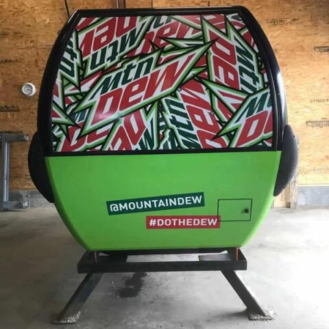 custom wrapped gondola